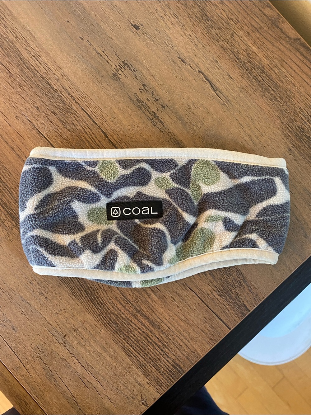Coal Fleece Ear Warmer Headband in Camo